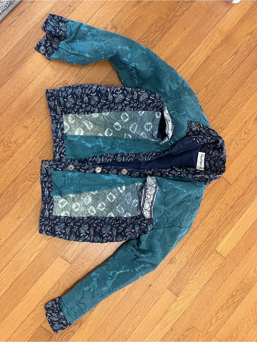 Flashback- Women’s Patchwork Jacket Size Small